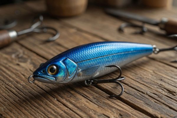 Umpan Minnow Biru
